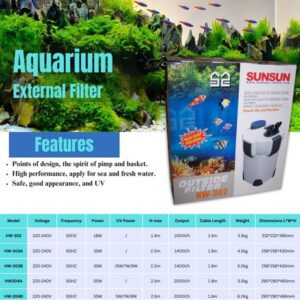 SunSun HW 302 External Filter