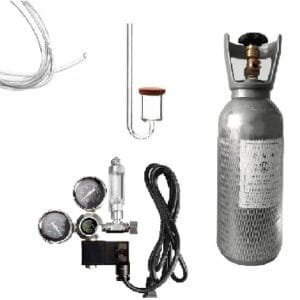 CO2 Cylinder 4 Ltr Kit with Dual Gauge